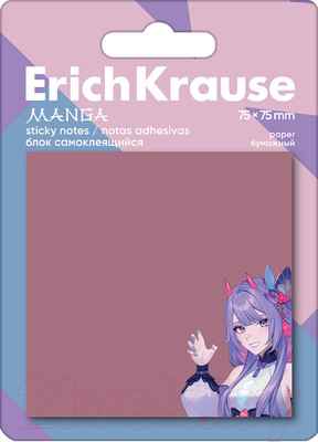 Блок для записей Erich Krause Manga / 61666 (50л)