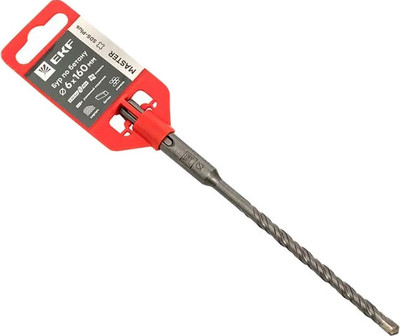 Бур EKF По бетону Master SDS-plus 6x160мм / db-6-160-2x4