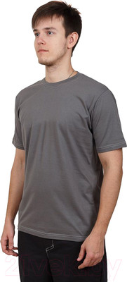 Футболка Sardoba Tekstil х/б 160гр (p. 6ХL, серый)