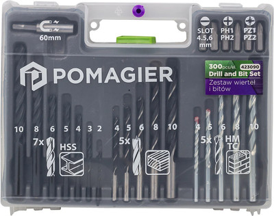 Набор сверл Pomagier И сверл POM-423090 (57815)