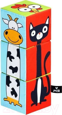 Развивающая игрушка Мяшечки Домашние животные / М101 