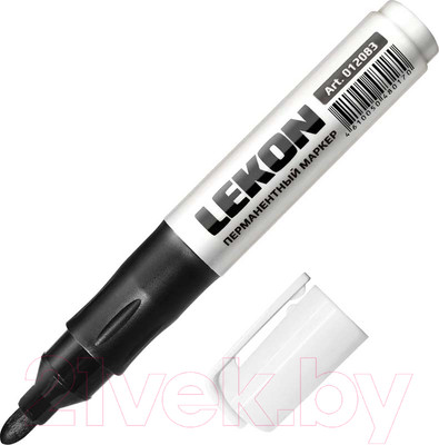Набор маркеров LEKON ReFresh / 12083.21 (7шт, черный)