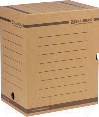 Коробка архивная Brauberg 126510