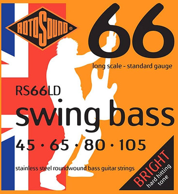 Струны для бас-гитары Rotosound RS66LD Bass Strings Stainless Steel