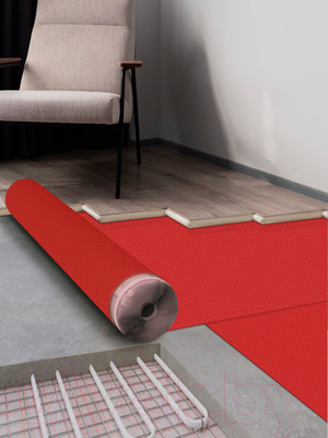 Подложка A-step Thermo Aquastop 2мм IXPE With 0.02мм PE Film With Hole (1x15м)