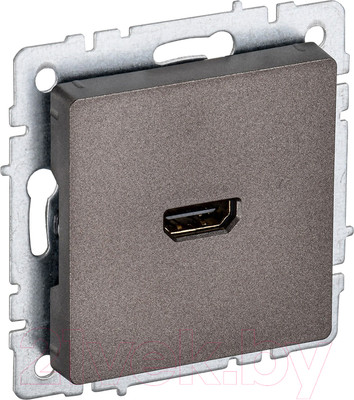 Розетка IEK Brite BR-H10-K45 (темная бронза)