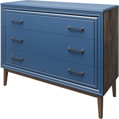 Комод Bravo Мебель Гориция (таксус/лак сапфировый)