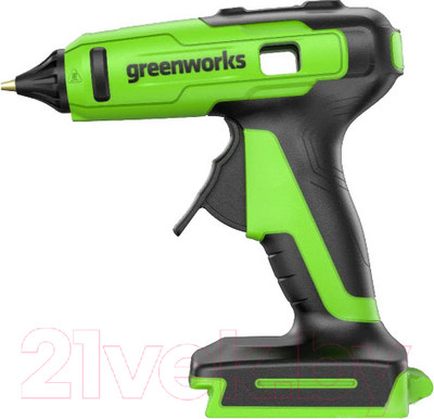 Клеевой пистолет Greenworks Аккумуляторный G24GLG (3502207)