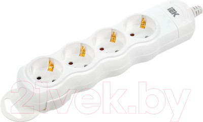Колодка удлинителя IEK WYP10-D-KP-16-04-ZS-K01