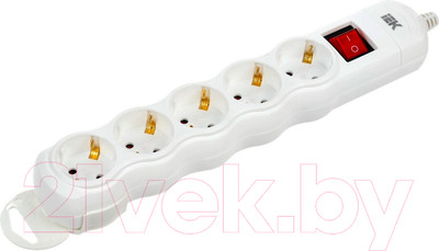 Колодка удлинителя IEK WYP10-D-KP-16-05-ZKS-K01