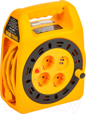 Удлинитель на катушке IEK IN-KP24-16-03-15-UL