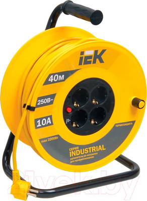 Удлинитель на катушке IEK WKP14-10-04-40