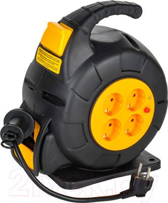 Удлинитель на катушке IEK TW-KP27-16-04-10