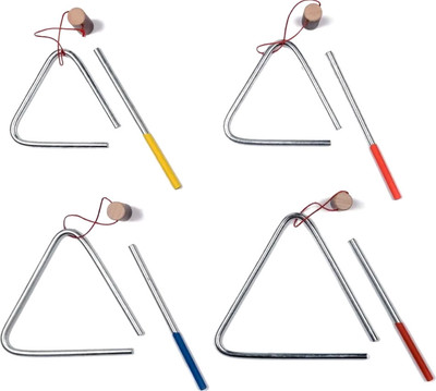 Треугольник музыкальный Мастерская Сереброва MS-ZH-KT-TR-04 (4шт)