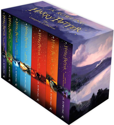 Набор книг Bloomsbury Harry Potter Box Set. The Complete Collection мягкая обложка (Rowling Joanne)