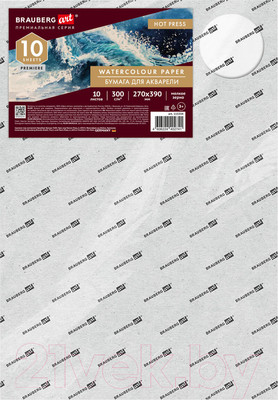 Набор бумаги для рисования Brauberg Art Premiere / 115334 (10л)