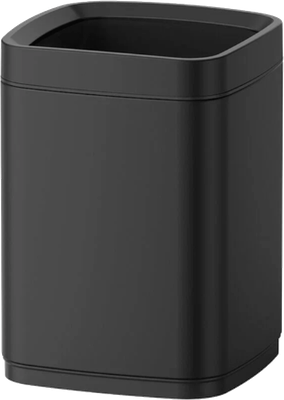 Мусорное ведро WeltWasser Noland BL 9L (черный матовый)