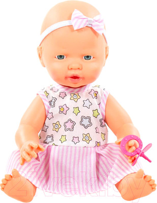 Пупс с аксессуарами Полесье Веселый с соской / 73068