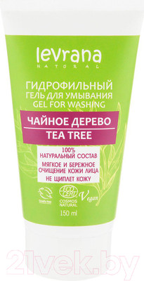 Гель для умывания Levrana Чайное дерево (150мл)
