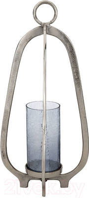 Подсвечник Eglo Ibusuki 422117 (алюминий/стекло, никель/синий)