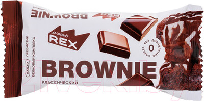 Набор протеиновых пирожных ProteinRex Брауни классическое (12x50г)