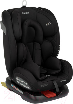 Автокресло INDIGO Tourneo Isofix (черный твил)