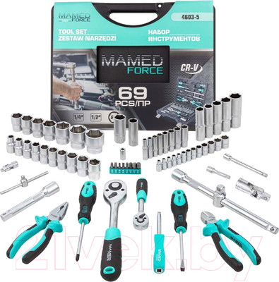 Универсальный набор инструментов MAMEDFORCE MF-4603-5