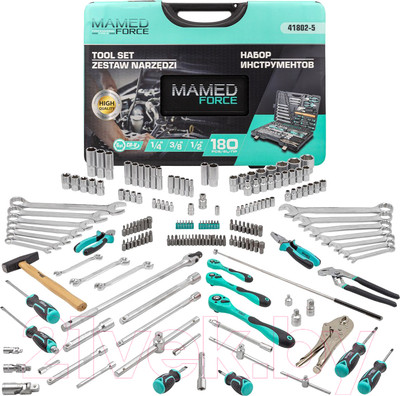 Универсальный набор инструментов MAMEDFORCE MF-41802-5 (58098)