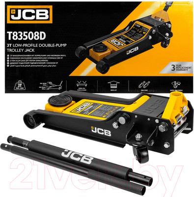 Подкатной домкрат JCB T83508 D (3т)