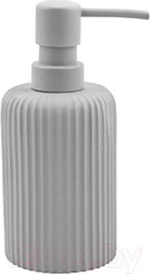 Дозатор для жидкого мыла Bisk Samos 135857 (серый)