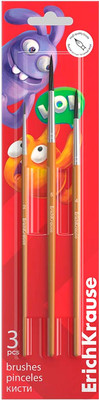 Набор кистей Erich Krause Jolly Friends / 61855 (3шт)