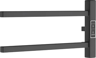 Полотенцесушитель электрический Маргроид Ferrum Cook СНШ Профильный 18x40 (черный матовый, таймер справа)