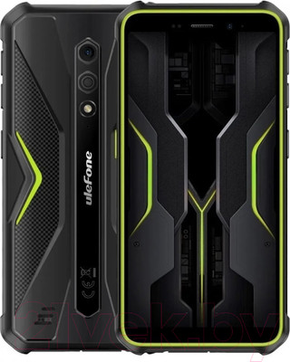 Смартфон Ulefone Armor X12 Pro 4GB/64GB (черный/зеленый)