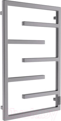 Полотенцесушитель электрический Маргроид Ferrum Preim СНШ Профильный 80x50 (графит, таймер справа)