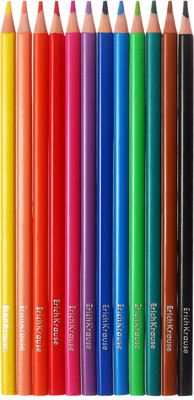 Набор цветных карандашей Erich Krause Sport DNA / 61809 (12цв)