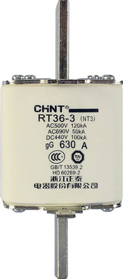 Предохранитель плавкий Chint RT36-3-630 / 521537