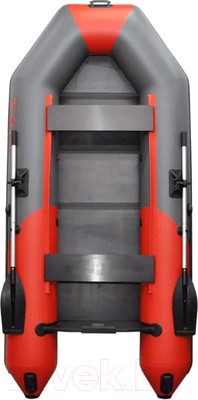Надувная лодка Муссон 3000 С (серый/красный)
