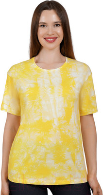 Футболка Verally 452-2 (р.170,176-96-102, желтый тайдай)