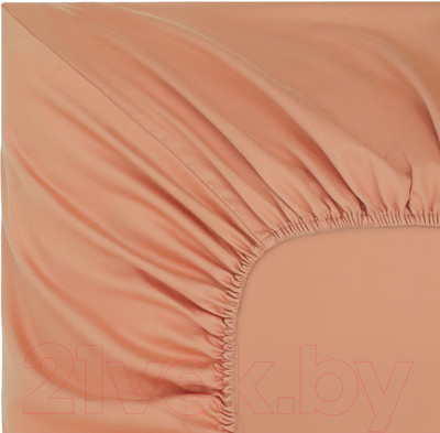 Простыня Sofi de Marko Мармис 160х200х30 / Пр-мс-160х200х30тер (терракот)