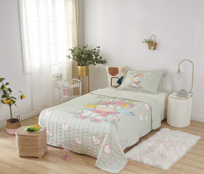 Набор текстиля для спальни Sofi de Marko Sunny Day №7 120х200 / Дт-Пок7-120х200