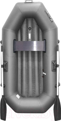 Надувная лодка Муссон S 222 НД (серый)