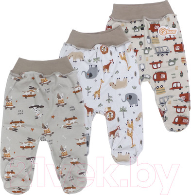 Набор ползунков Rant Funny Basic / 3390  (Beige, р.62, 3шт)