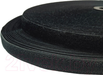 Застежки-липучки для шитья Sentex 20мм ЛК 20 черный-25 (черный)