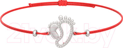 Браслет из серебра ZORKA 0670070.02 (18см, с фианитами)