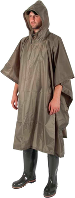 Пончо для охоты и рыбалки Helios PU 5000 / T-PN-VVZ-PU5-002 (хаки)