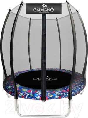 Батут Calviano D-140 Smile (внешняя сетка)