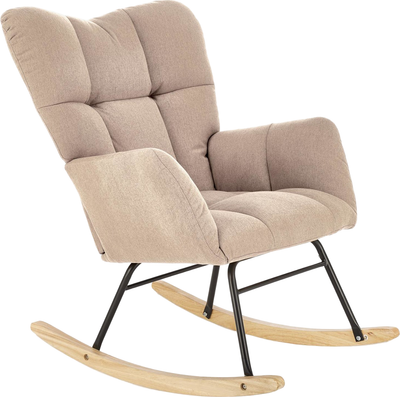 Кресло-качалка Halmar Vasco (бежевый)