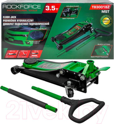 Подкатной домкрат RockForce RF-T830018Z MST