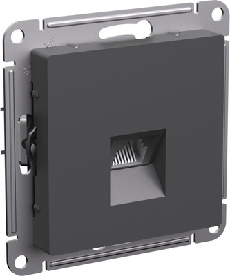 Розетка Systeme (Schneider) Electric AtlasDesign ATN001486 (базальт)