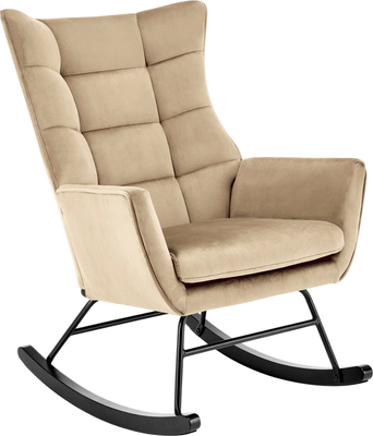 Кресло-качалка Halmar Bazalto (бежевый)